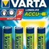 New VARTA Accus HR03 AAA Ni-Mh 800 mAh (x4)
