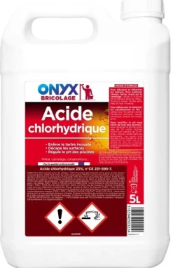 Sale ONYX Acide chlorhydrique 5L