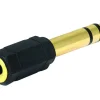 Discount Adaptateur FPE jack mâle 6.35mm stéréo/jack femelle 3.5mm