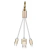 New Adaptateur FPE USB-A vers Lightning ou micro USB doré