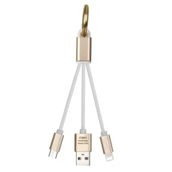 New Adaptateur FPE USB-A vers Lightning ou micro USB doré