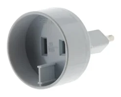 Sale ZENITECH Adaptateur mâle Europe en femelle US 6A + sécurité