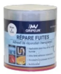 Adhésif Répare fuites transparent 100 mm 1,5 m