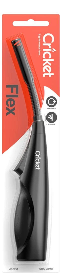CRICKET Allume-gaz rechargeable tête flexible