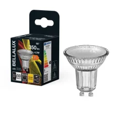 Online Ampoule Bellalux Led Spot Par16 Verre 4,3W=50 Gu10 Chaud