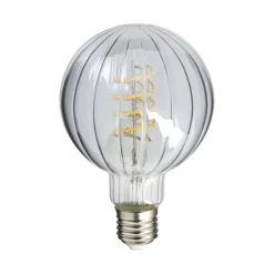 Best XANLITE Ampoule filament LED déco G95 E27 250lm 9W 3000k blanc chaud