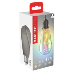 Outlet XANLITE Ampoule filament LED ST64 licorne E27 1800k blanc chaud