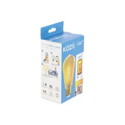 Sale Ampoule fil LED connectée Kozii ST64 E27 470lm 4,9W