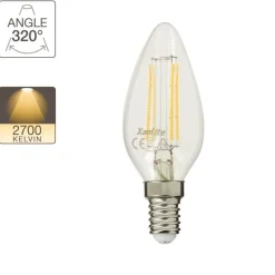 Discount XANLITE Ampoule à fil LED Flamme E14