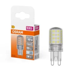 Sale OSRAM Ampoule LED Capsule claire 4.2W=40 G9 froid