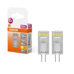Sale OSRAM Ampoule LED Capsule clair 1,5W G4 chaud x2