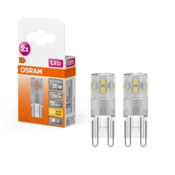 Discount OSRAM Ampoule LED Capsule clair 1,9W=20 G9 chaud x2