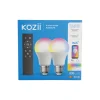 Online Ampoule LED connectée A60 E27 806lm 9W RVB (x2)+télécommande