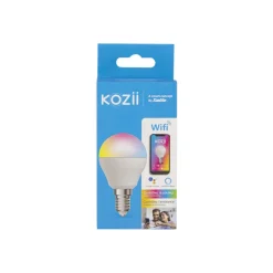 Clearance Ampoule LED connectée Kozii E14 400lm 6W RVB