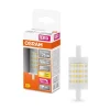 Sale OSRAM Ampoule LED Crayon 78mm variable 8,5W R7S chaud
