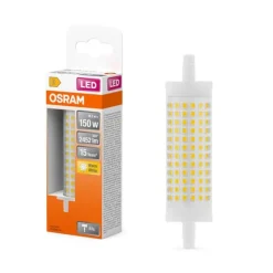 Sale OSRAM Ampoule LED Crayon 118mm 18,2W R7S chaud
