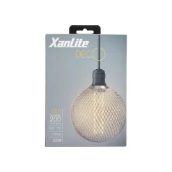 Clearance XANLITE Ampoule LED déco boule E27 150lm 4W 1800k blanc chaud