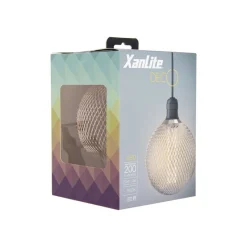 Clearance XANLITE Ampoule LED déco boule E27 150lm 4W 1800k blanc chaud