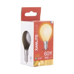 Sale XANLITE Ampoule LED E14 806lm 6,5W 2700K blanc chaud