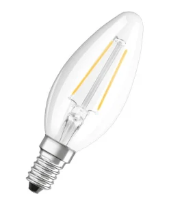 Discount OSRAM Ampoule LED Flamme clair filament 1,8W=25 E14 chaud