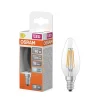 Best OSRAM Ampoule LED Flamme clair filament 3,4W=40 E14 froid
