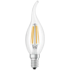 OSRAM Ampoule LED Flamme coup de vent clair fil 3,4W=40 E14