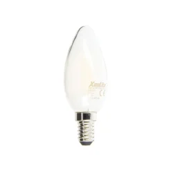 Sale XANLITE Ampoule LED flamme E14 806lm 6,5W 2700k blanc chaud x2