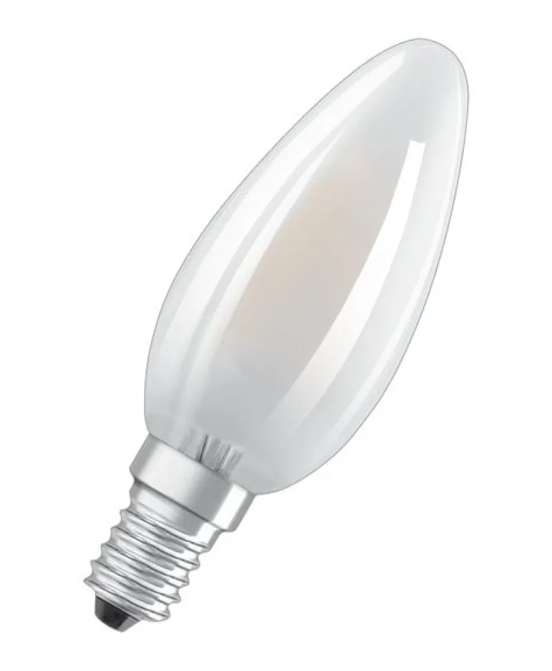 Hot OSRAM Ampoule LED Flamme verre dépoli 3,4W=40 E14 froid