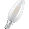 Sale OSRAM Ampoule LED Flamme verre dépoli 3,4W=40 E14 chaud (x2)