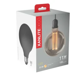 XANLITE Ampoule LED G125 holo E27 100lm 4W 1800k blanc chaud