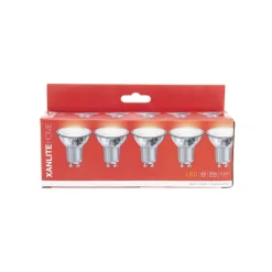 Clearance XANLITE Ampoule LED GU10 345lm 4,8W 2700k blanc neutre x5