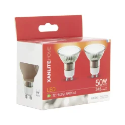 Sale XANLITE Ampoule LED GU10 345lm 5W 4000K blanc neutre x2