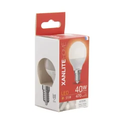 Clearance XANLITE Ampoule LED P45 E27 470lm 5,3W 4000k blanc neutre