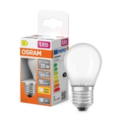 Online OSRAM Ampoule LED Sphérique verre dépoli 1,8W E27 chaud