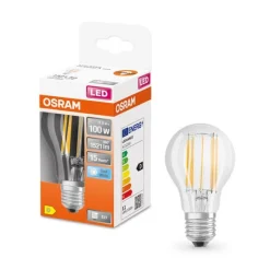 Sale OSRAM Ampoule LED Standard clair filament 11W=100 E27 froid
