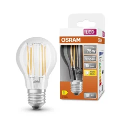 Hot OSRAM Ampoule LED Standard clair filament 7.5W=75 E27 chaud