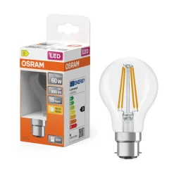 New OSRAM Ampoule LED Standard clair filament 5,9W B22d chaud