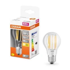New OSRAM Ampoule LED Standard clair filament 11W=100 E27 chaud