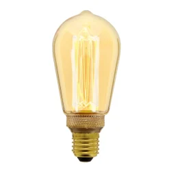 XANLITE Ampoule LED ST64 hologramme E27 200lm 4W 1800k blanc chaud