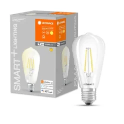 Discount OSRAM Ampoule Smart+ Wifi édison fil clair 6W E27 variable