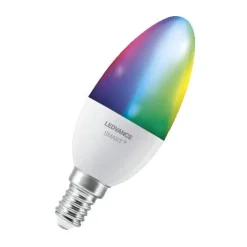 OSRAM Ampoule Smart+ WIFI flamme dépolie 4,9W E14 Couleur