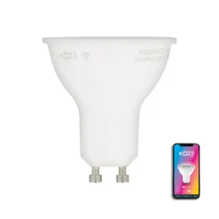 Ampoule spot LED connectée Kozii GU10 400lm 5W RVB