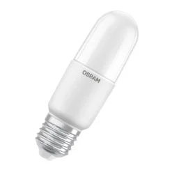 Clearance OSRAM Ampoule StickLED dépoli avec radiateur 8W=60 E27 chaud