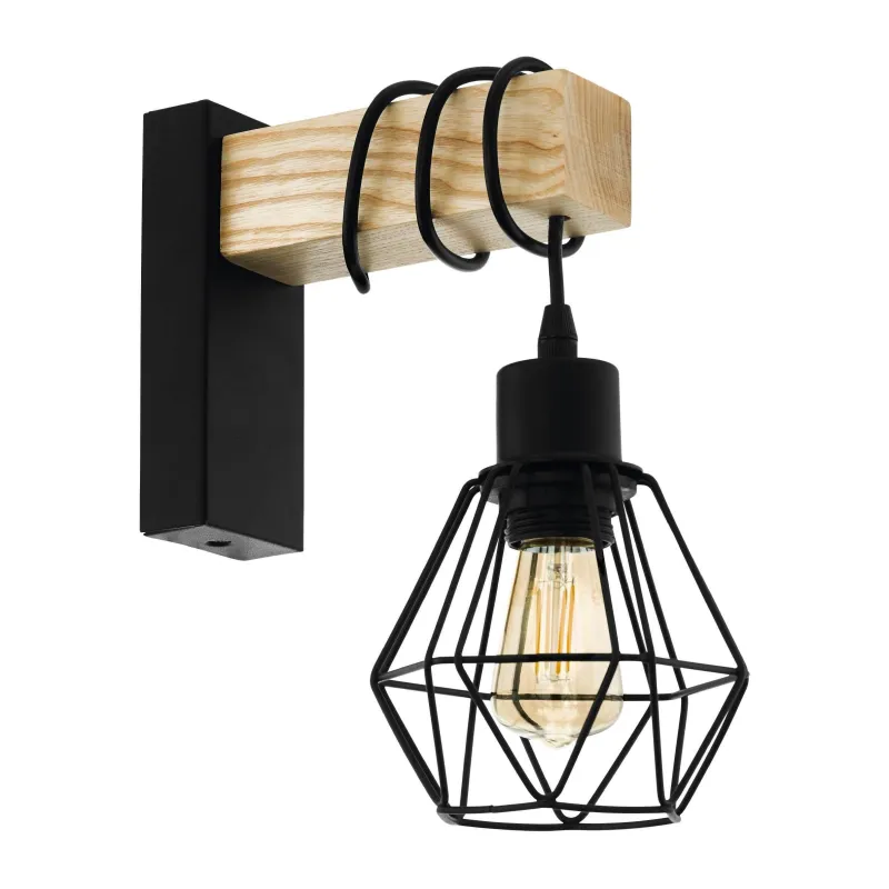 Discount EGLO Applique 1 ampoule TOWNSHEND 5 H24,5cm