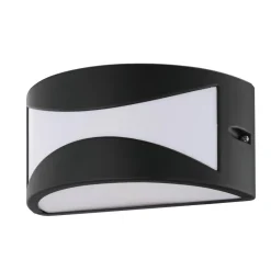 New EGLO Applique extérieur Tarrega Led 10W-830lm noir
