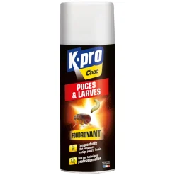 Clearance K.PRO Aérosol foudroyant spécial puces/larves 400ml