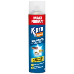 New K.PRO Aérosol tous insectes maxi format 600ml