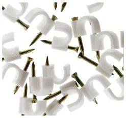 Sale ZENITECH 20 attaches plastiques Ø10mm blanc