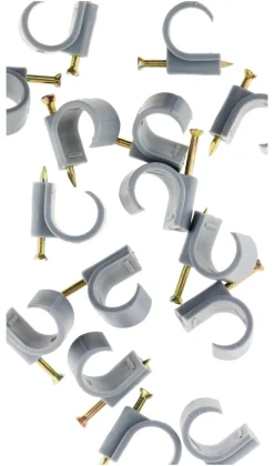 Online ZENITECH 10 attaches plastiques 20/25mm gris