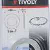 Clearance TIVOLY Bague réduction Ø30x20 mm ép.1,4mm